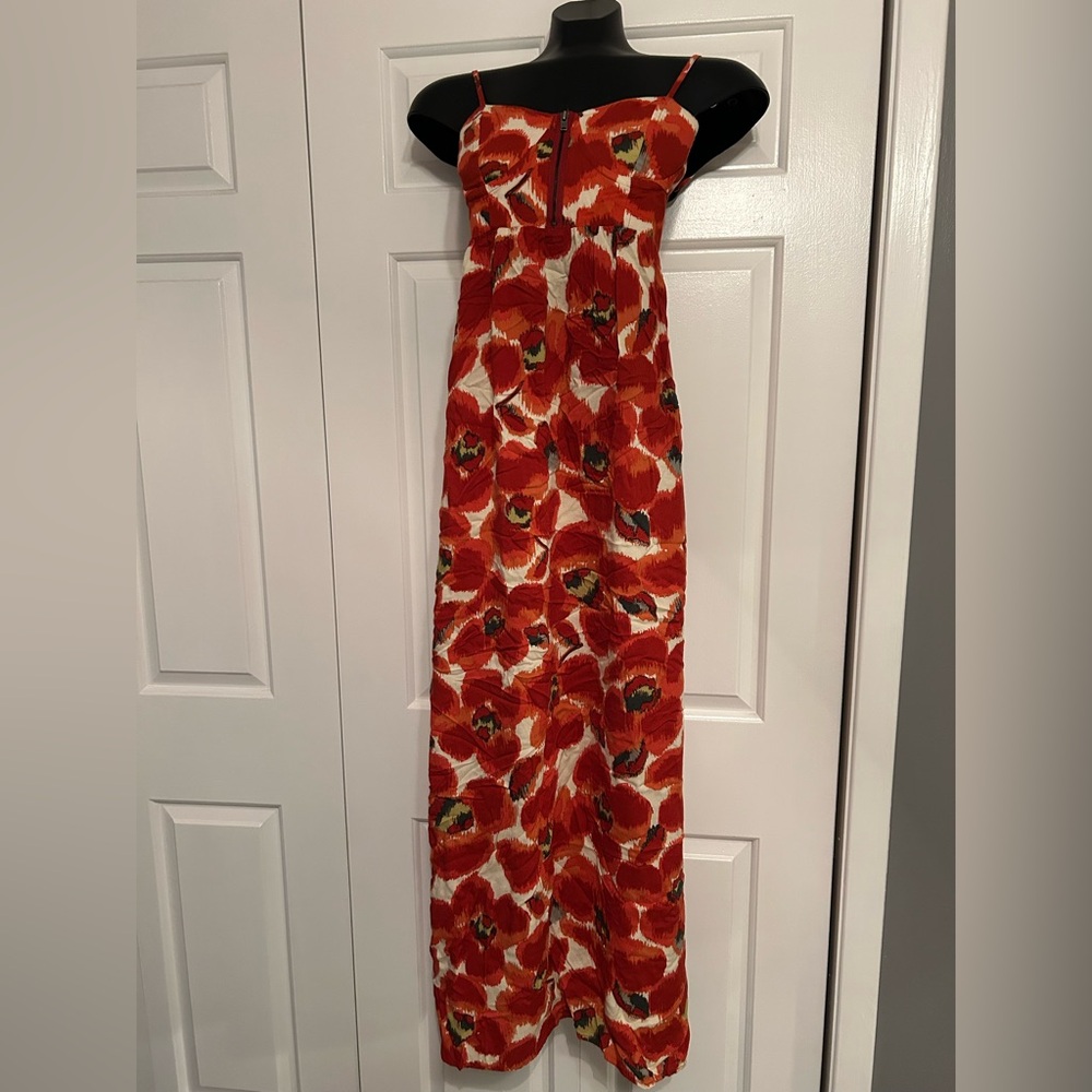 Elle Poppy Patterned Maxi Dress
